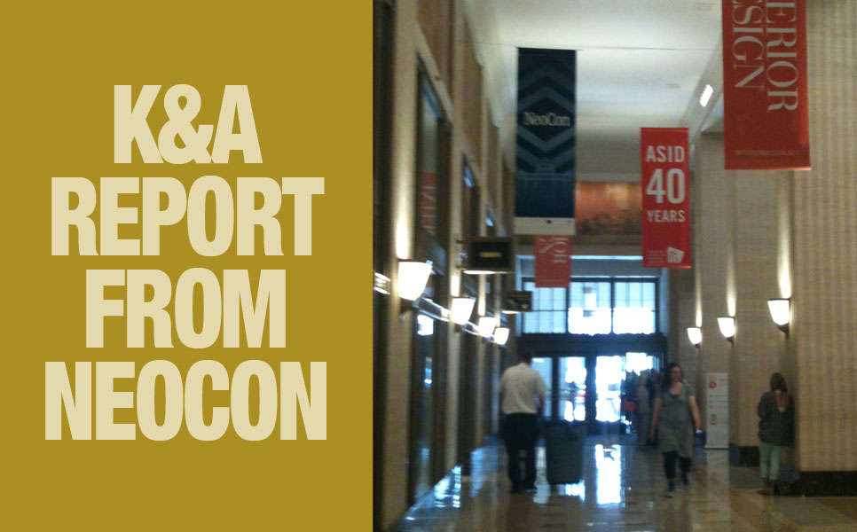 NeoCon 2015 – The Latest Trends in Commercial Interiors