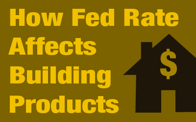 How Fed Rate Affects Building Products