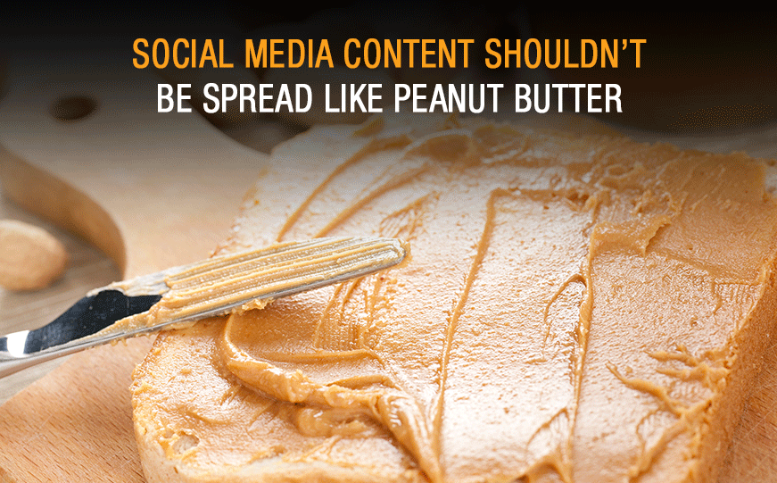 Social Media – What’s Peanut Butter Got to Do With It?