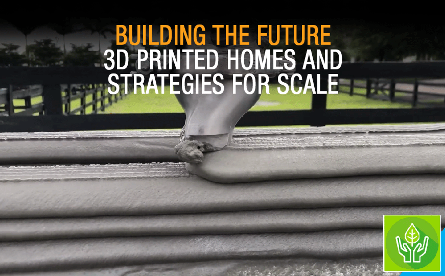 Building the Future: 3D Printed Homes and Strategies for Scale